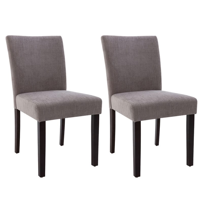 Alvin Upholstered Dining Chair Set of 2 - Beige