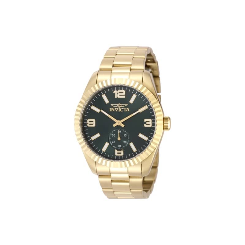 Invicta Men's 49390 Specialty Quartz Multifunction Green Dial Watch