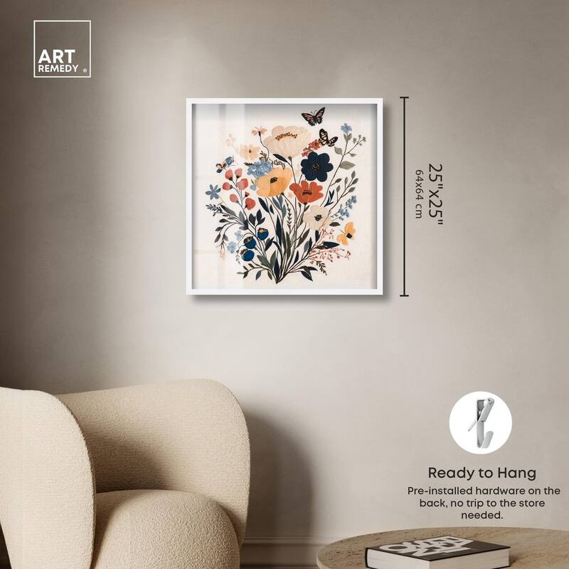 Garden of Threads I Shadowbox by Art Remedy