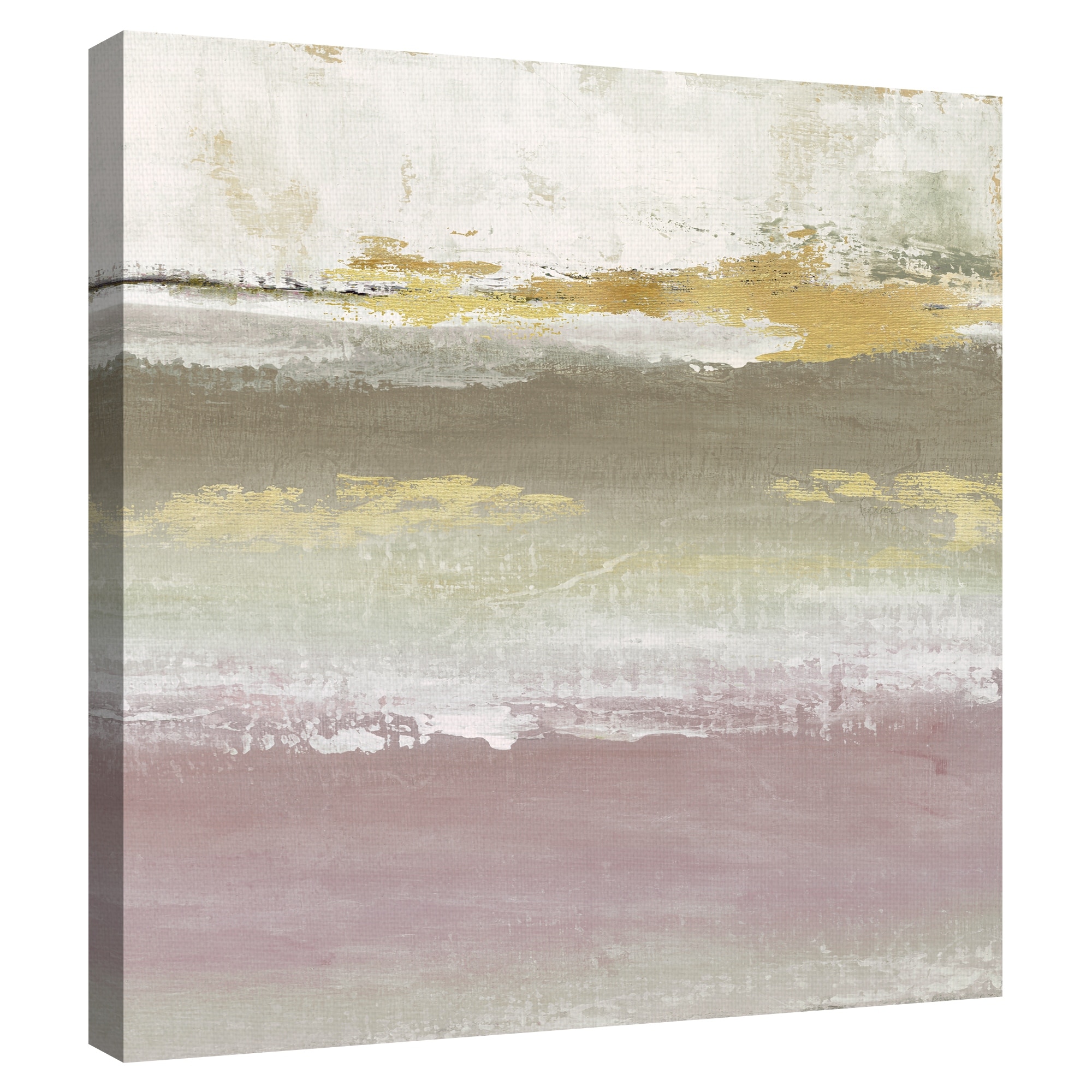 Blush Solace by Janet Tava Canvas Art Print