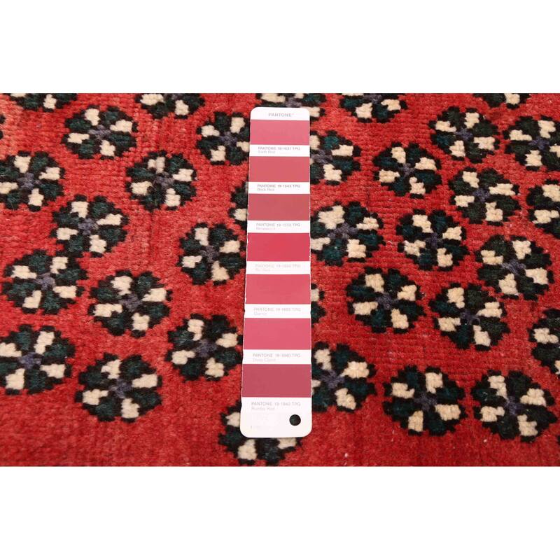 ECARPETGALLERY Hand-knotted Konya Anatolian Red Wool Rug - 5'3 x 6'7