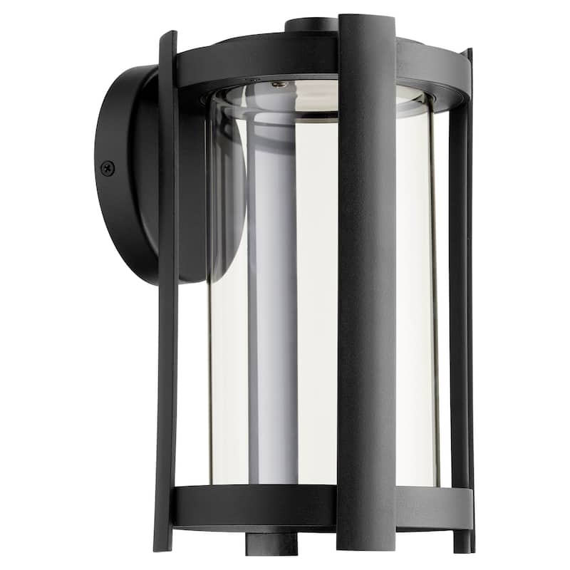 Quorum International Solu 11" Tall LED Outdoor Wall Sconce - Noir