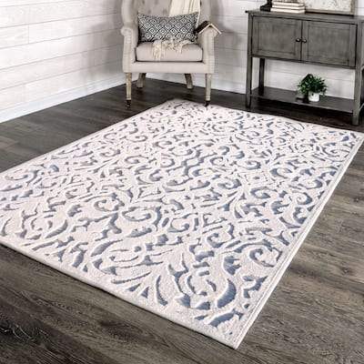 My Texas House Lady Bird High Low Indoor Outdoor Area Rug - 9' x 13'