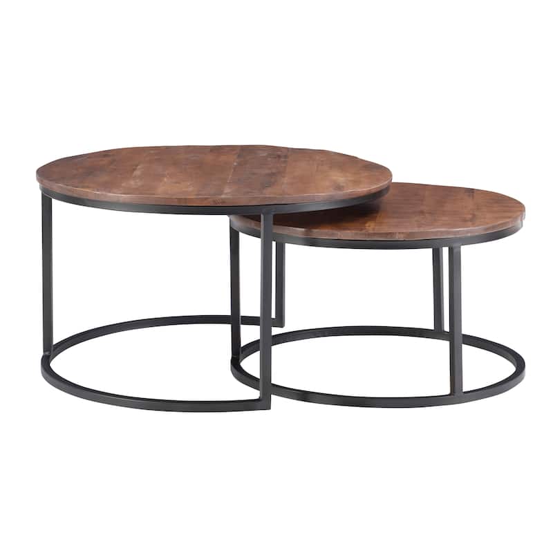 Linon Waverly Nesting Coffee Table (Set of 2)