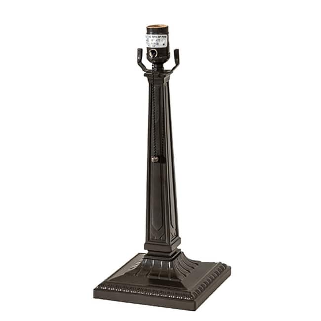 Meyda Tiffany 257601 Mission 14" Tall Lamp Base