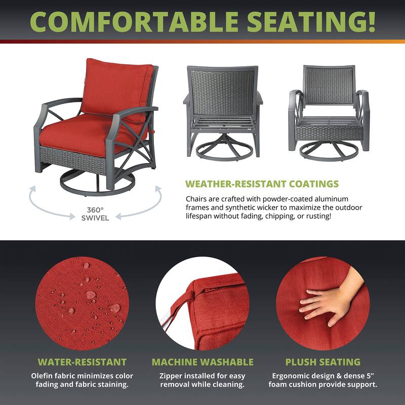 Outdoor Swivel Chairs for Patio