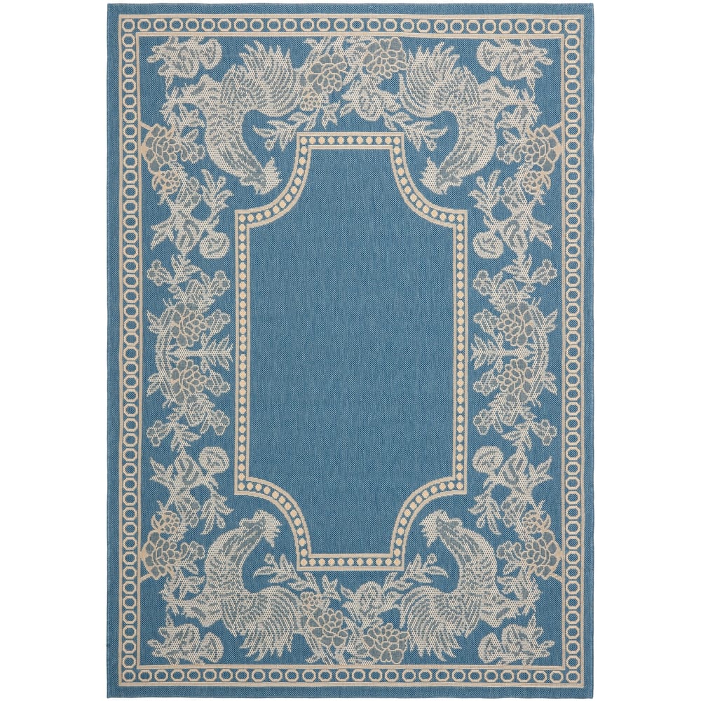 SAFAVIEH Courtyard Terry Indoor/ Outdoor Waterproof Patio Backyard Rug