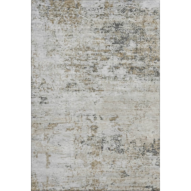 Premium Washable Super Soft Solid Abstract Mayfield Rug