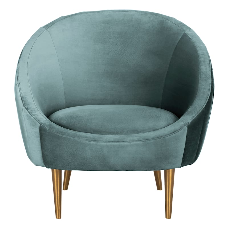 SAFAVIEH Couture Mariegret Channel Tufted Tub Chair - 32Wx30Dx32H