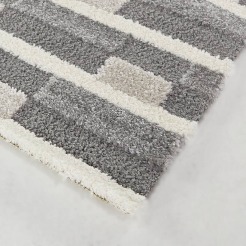 Bryant Geometric Striped Area Rug