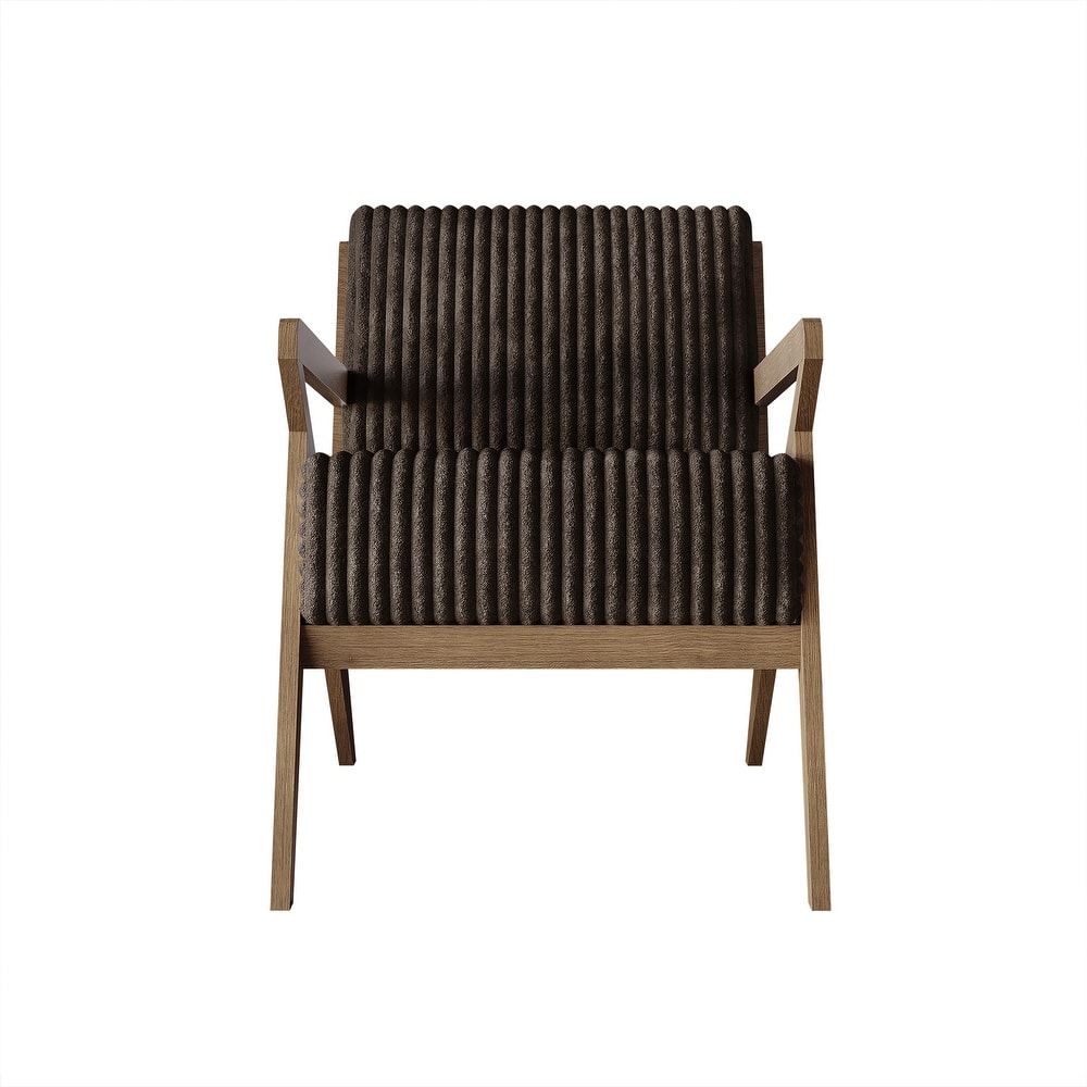 CraftPorch 2 Pieces Chic Modern Velvet Upholstered Chair