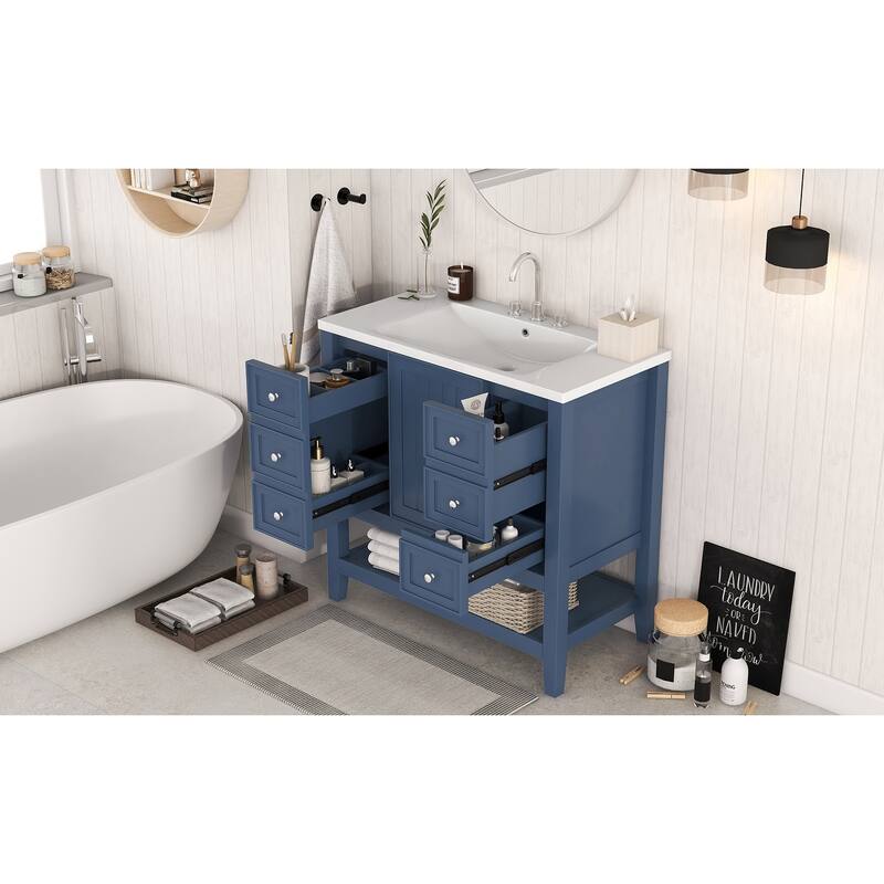 Bathroom Vanity with Sink Combo