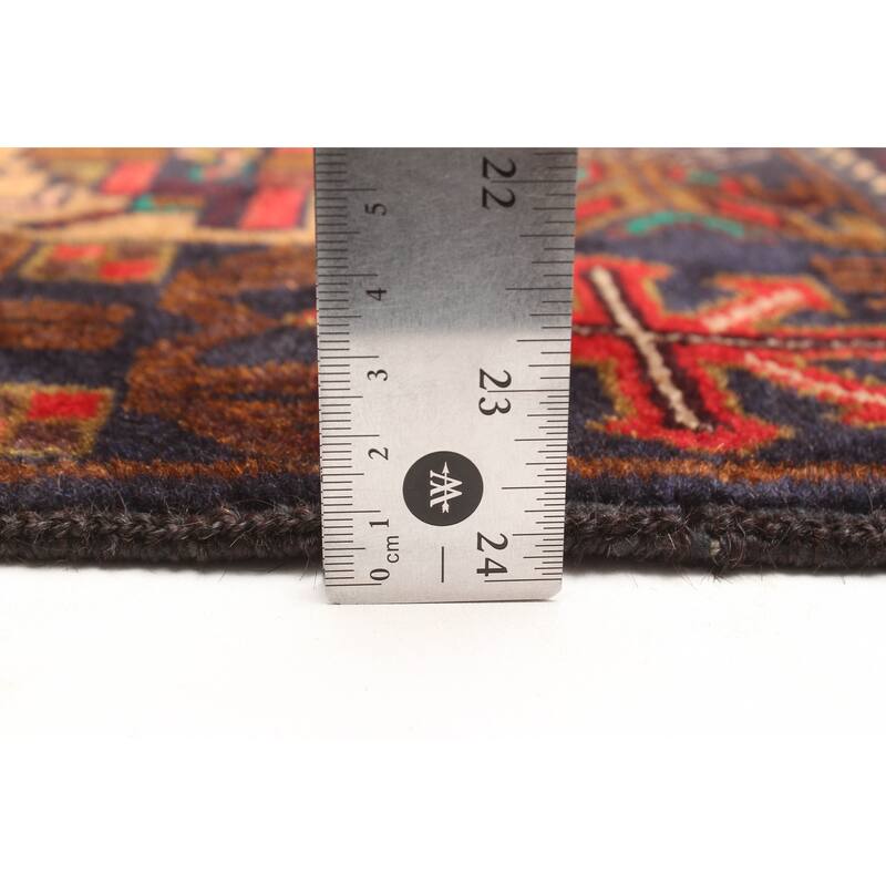 ECARPETGALLERY Hand-knotted Teimani Brown Wool Rug - 2'9 x 4'6