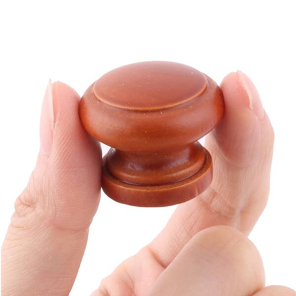 Shop Family Wood Mushroom Design Cabinet Closet Door Pull Handle