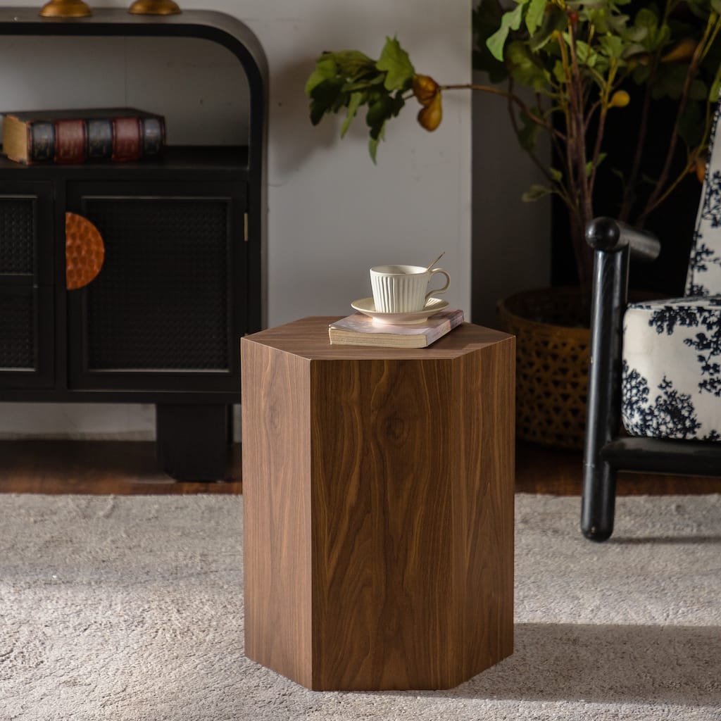 Modern Fully Assembled End Table for Small Spaces