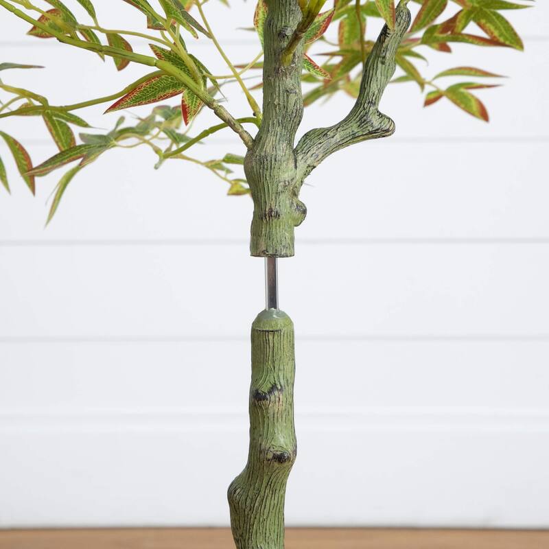 Fall Harvest Nandina Artificial Potted Tree - 4'