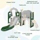 preview thumbnail 16 of 43, Toddler Slide and Swing Set 7 in 1, Kids Playground Climber Slide Playset with Basketball Hoop Freestanding Combination