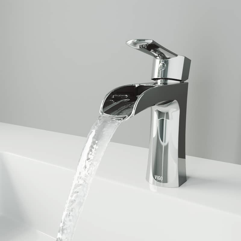 VIGO Paloma 7" H Single Handle Single Hole Bathroom Faucet