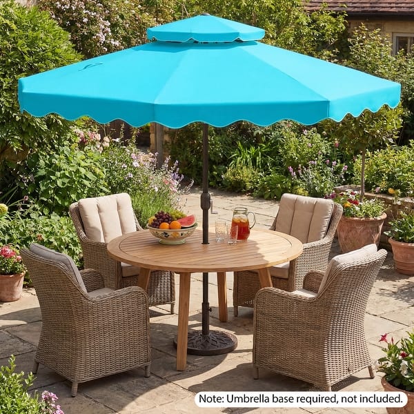 best base for 9ft patio umbrella with and Remote Control, Blue Create a calm The 8 Best Outdoor Patio