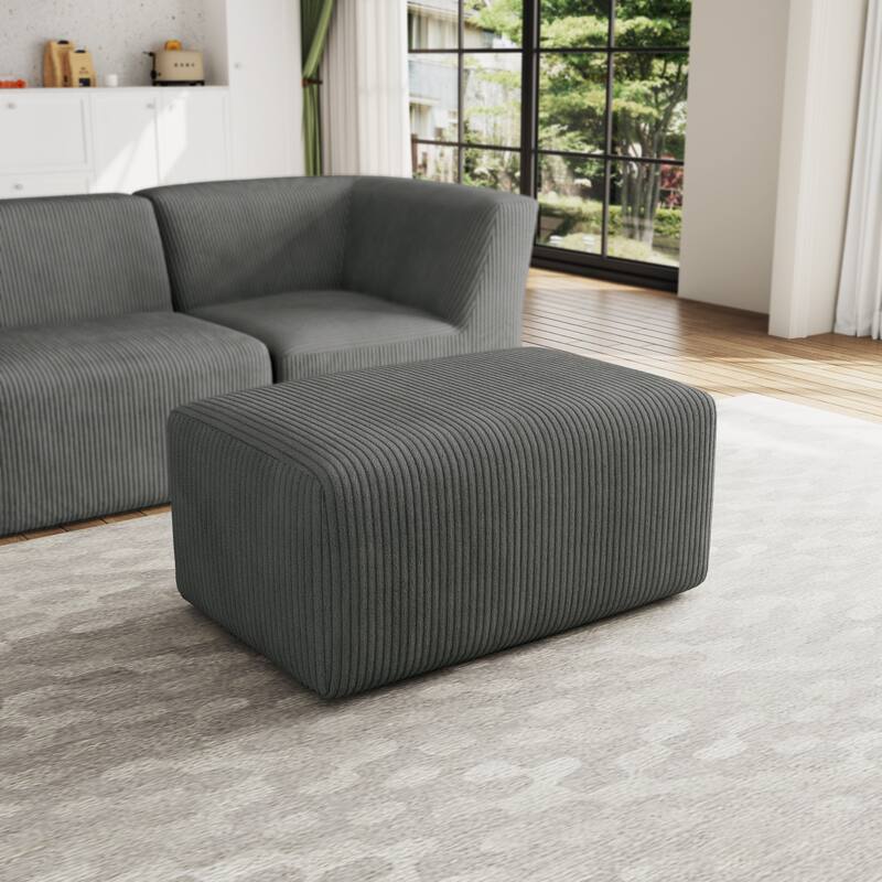 DREAMSIDEA Rectangular Oversized Accent Ottoman