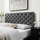preview thumbnail 1 of 54, Lizzy Tufted Twin Performance Velvet Headboard
