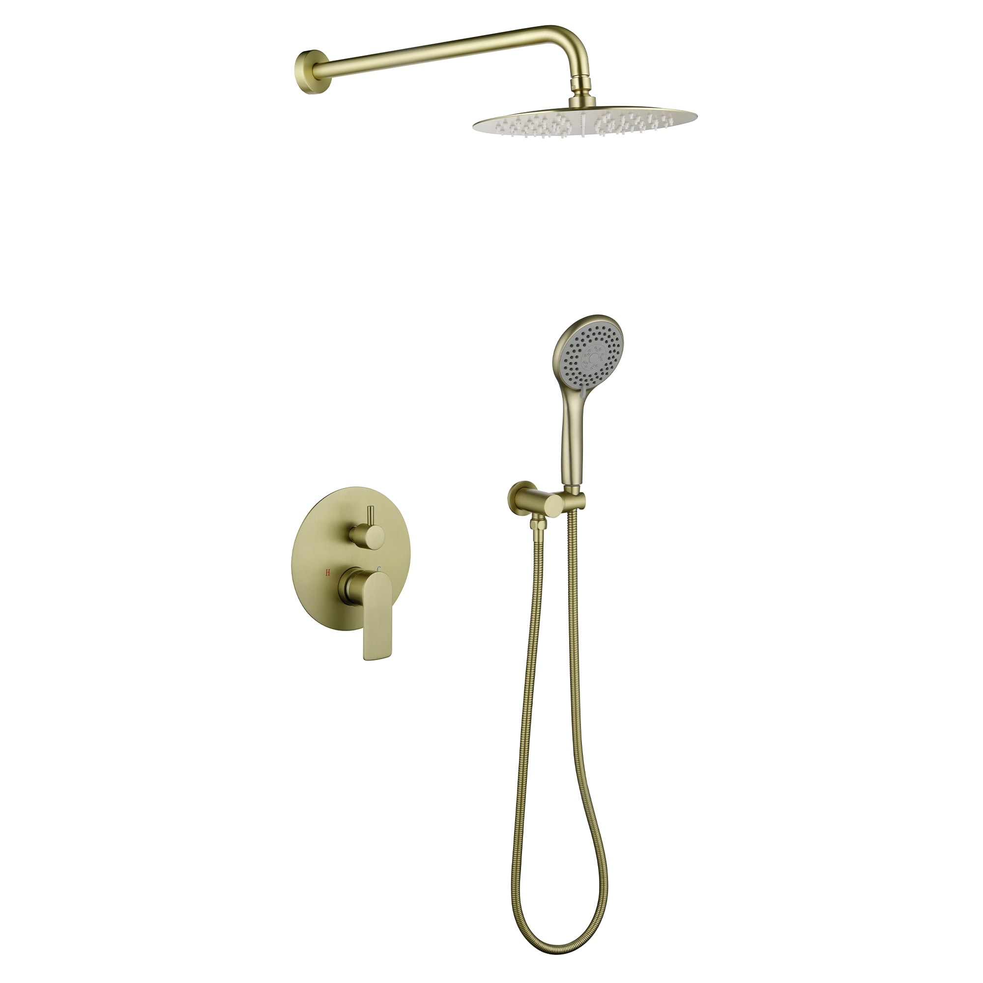Pressure Balanced Shower Faucet With Rough-In Valve