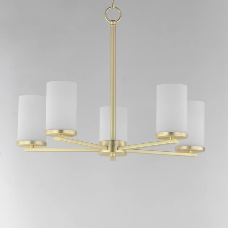 Maxim 10286 Lateral 5 Light 24" Wide Pillar Candle Pendant