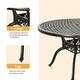 preview thumbnail 3 of 13, Clihome 5 Piece Outdoor Cast Aluminum Patio Dining Set