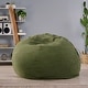 preview thumbnail 6 of 97, Avera Indoor Bean Bag with Vinyl Straps by Christopher Knight Home