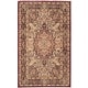 preview thumbnail 3 of 4, SAFAVIEH Lavar Kerman Bogdana Traditional Oriental Cotton Rug 3' x 5' - Cream/Navy - Rectangle