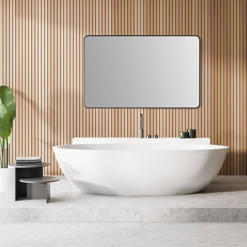 Altair Nettuno Bathroom/Vanity Aluminum Framed Wall Mirror