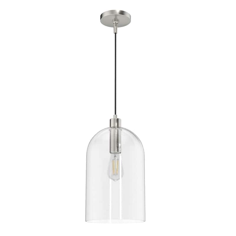 Hunter 16" Lochemeade 1-Light Pendant - Kitchen Island, Dining Room, Bedroom - Modern Farmhouse, Contemporary, Industrial