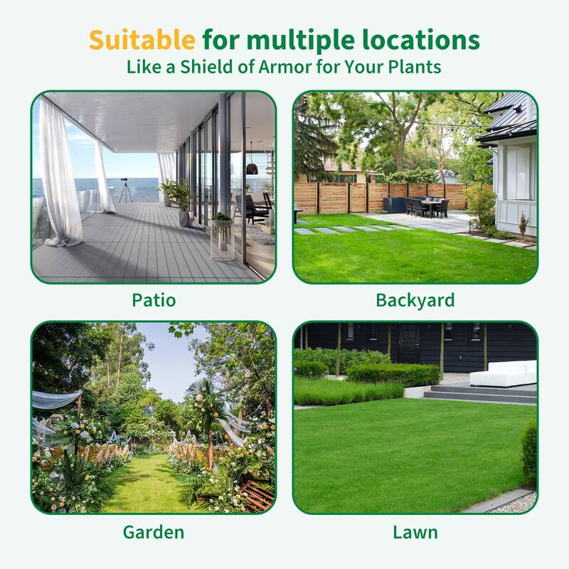 Walk-In Greenhouse Hexagonal Reinforced Frame Heavy Duty Plastic Greenhouse