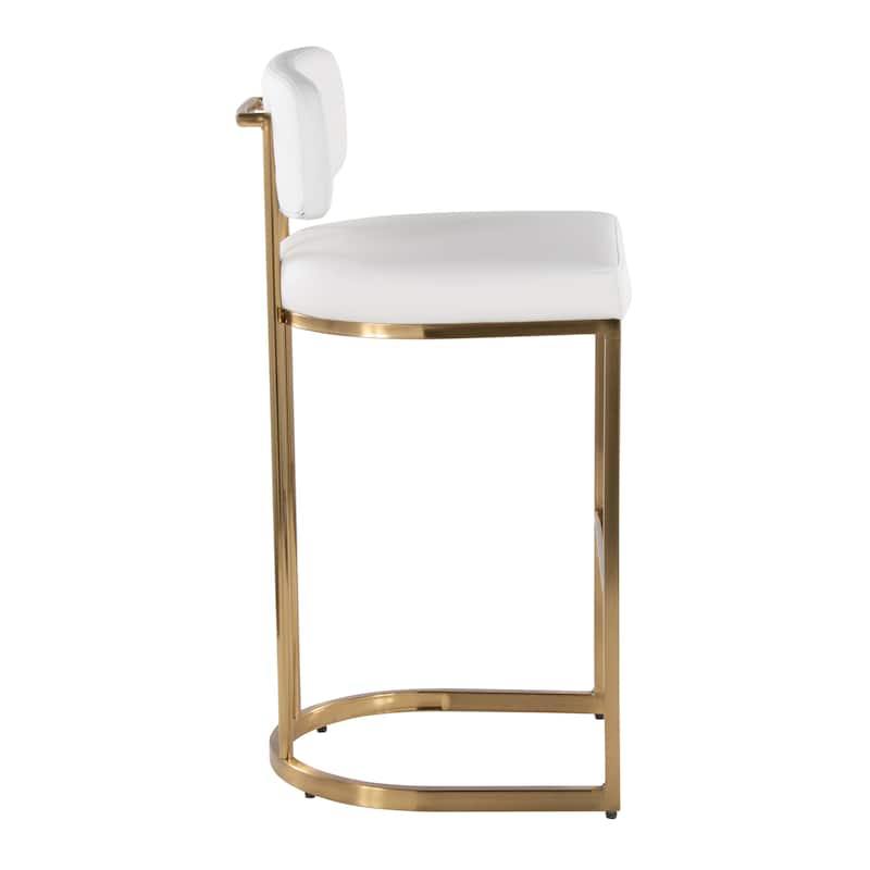 Mid-back Demi 30" Fixed-Height Barstool - Set of 2