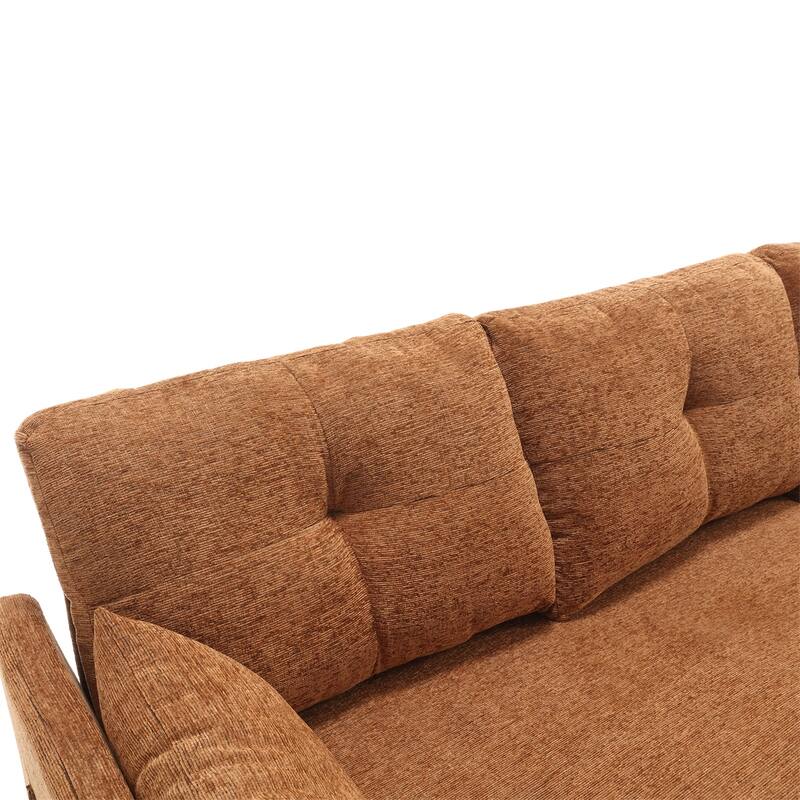 Modular Sectional Sofa L Shaped Modular Couch with Reversible Chaise
