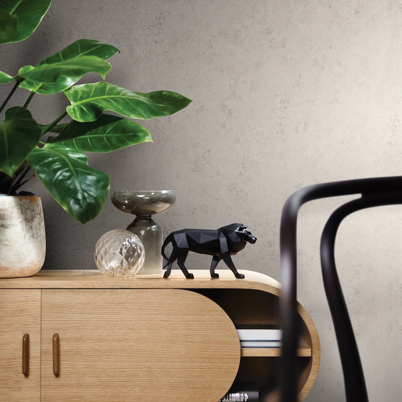 Galerie Wallcoverings Air Collection Arid Concrete Textured Wallpaper Roll