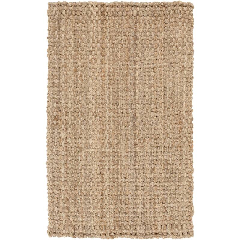 Livabliss Jute Woven Casual Solid Area Rug