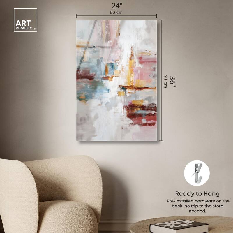 Warmth and cool I Acrylic by Art Remedy, Ready to Hang