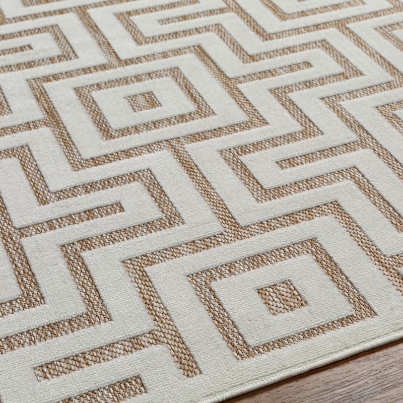 Livabliss San Diego Mid-Century Indoor/ Outdoor Area Rug