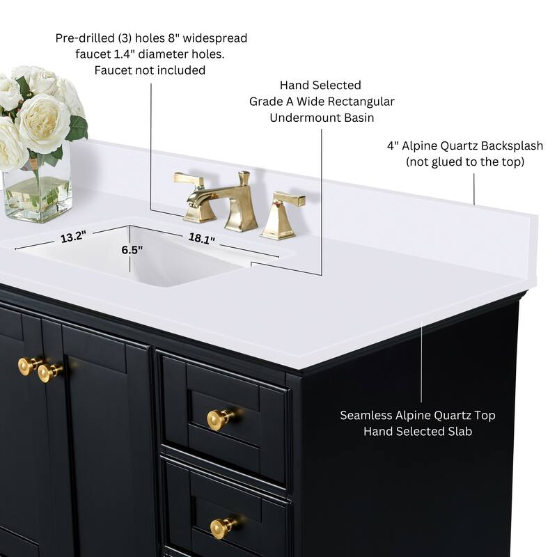 Ancerre Designs Audrey Bathroom Vanity Set