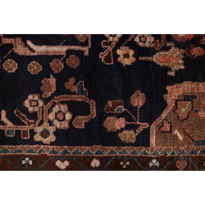 ECARPETGALLERY Hand-knotted Andelz Navy Wool Rug - 5'5 x 9'10