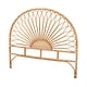 preview thumbnail 2 of 8, Perenna Modern Bohemian Natural Rattan Standalone Headboard King