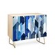 preview thumbnail 11 of 12, Carson Carrington Hjaelmared Modern/Contemporary Blue Credenza