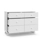 preview thumbnail 6 of 15, Storkcraft Modern 6 Drawer Dresser