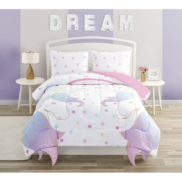 Magical Unicorn And Rainbow Comforter Set Magical Unicorn And Rainbow Comforter Set