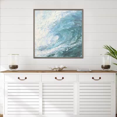 Paragon Summer Wave Framed Art