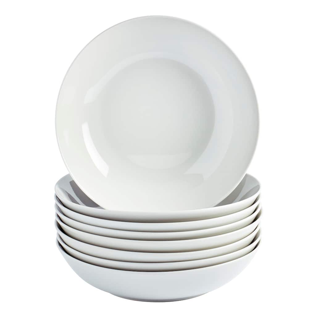 Tabletops Unlimited 8pc - 8" Round Soup Bowl Value Pack