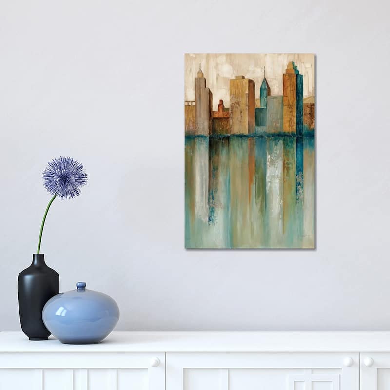 iCanvas "City VIew II" by Norm Olson Canvas Print - 18x12x1.5