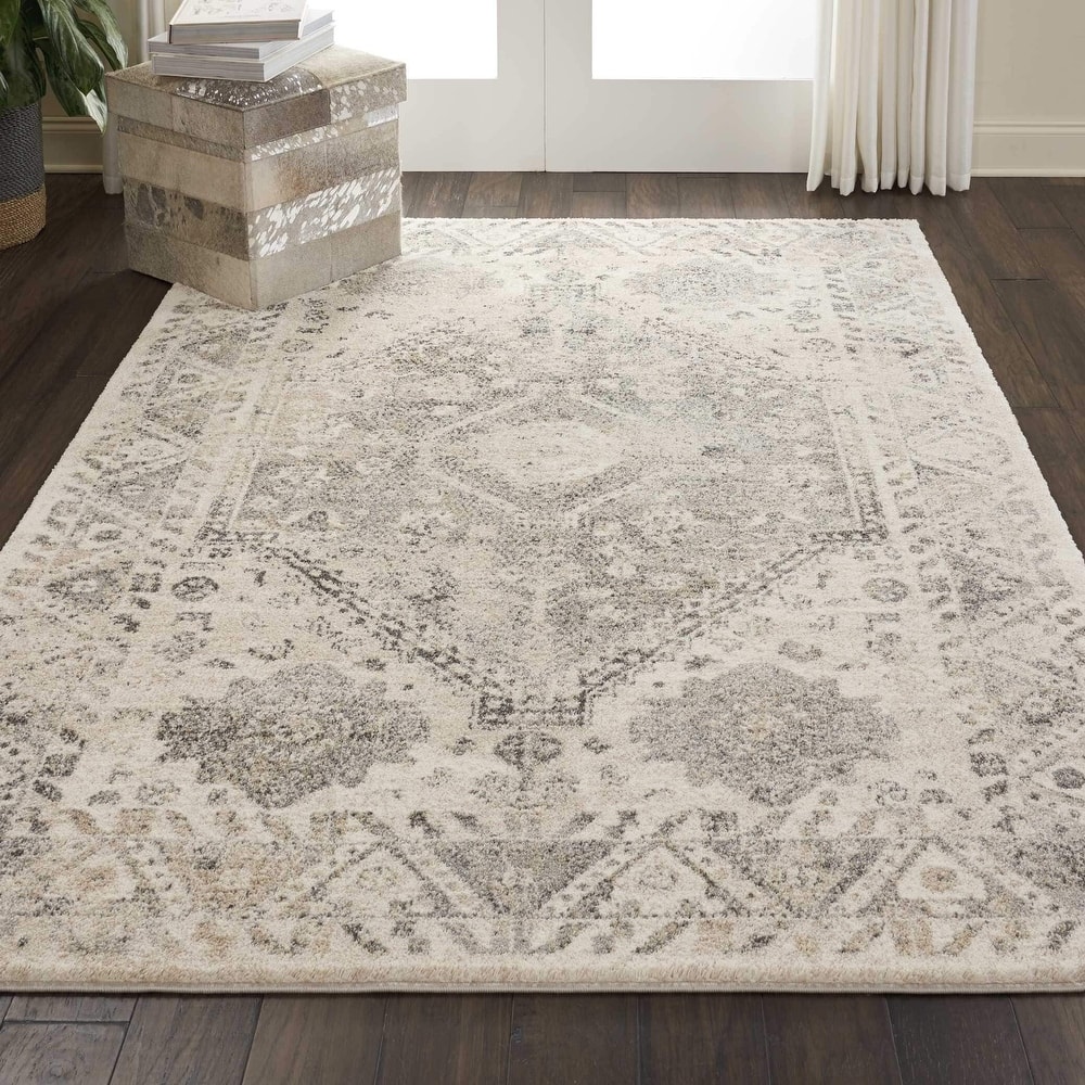 Nourison Fusion Vintage Distressed Area Rug