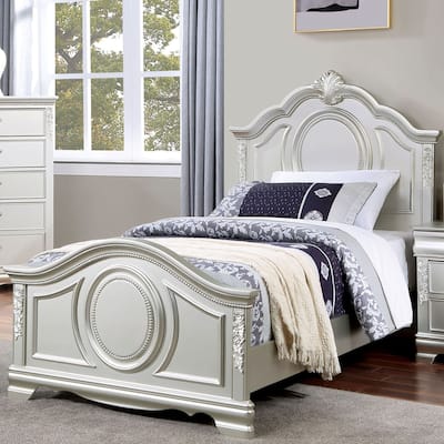 Furniture of America Pati Transitional Wood Kids Panel Bed
